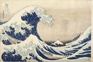 Hokusai's The Great Wave at Kanagawa